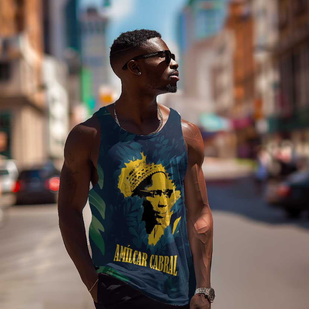 Amilcar Cabral Men Tank Top Guinea-Bissau African National Liberation Leader - Cultural Resistance Tribute - Wonder Print Shop