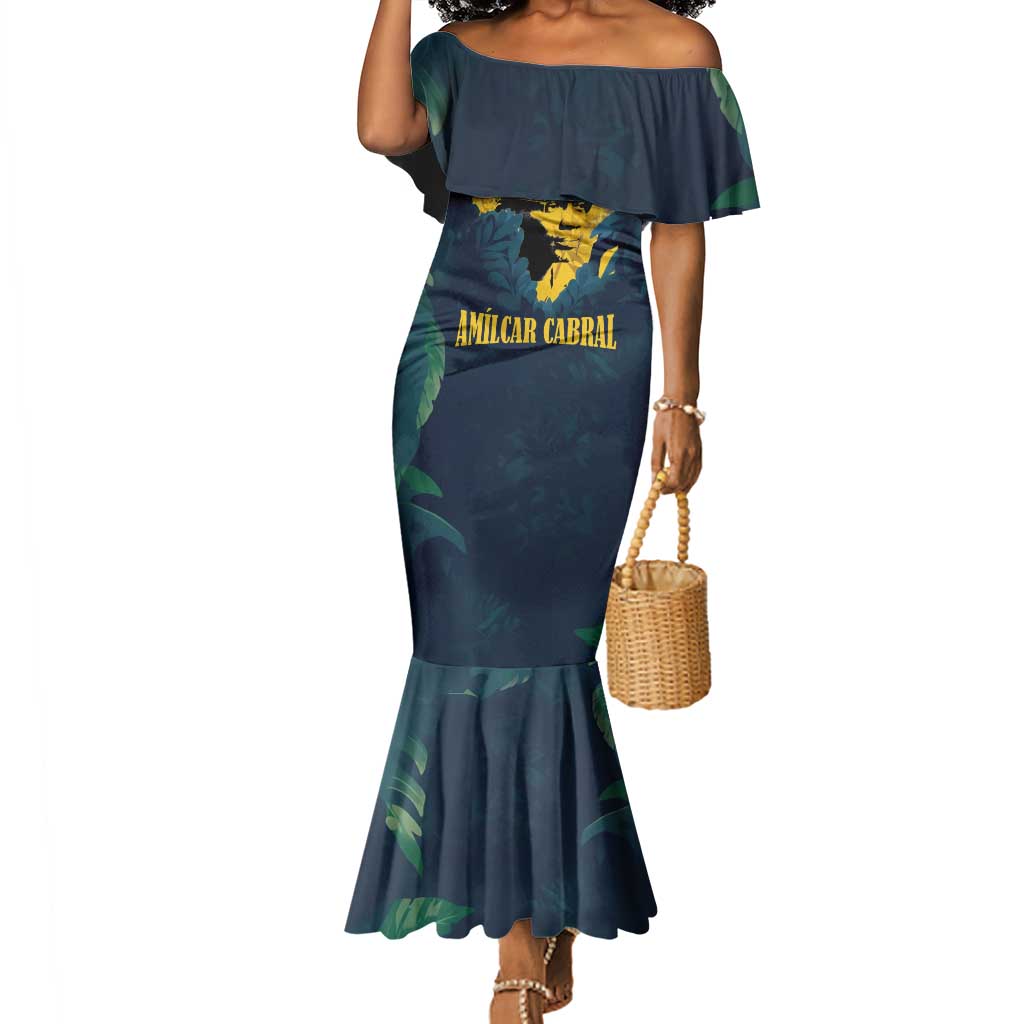 Amilcar Cabral Mermaid Dress Guinea-Bissau African National Liberation Leader - Cultural Resistance Tribute - Wonder Print Shop