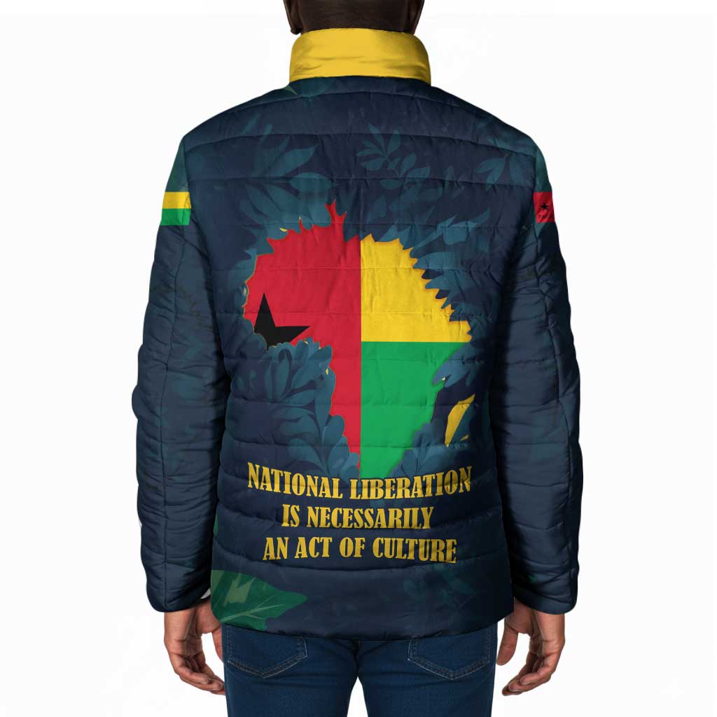Amilcar Cabral Padded Jacket Guinea-Bissau African National Liberation Leader - Cultural Resistance Tribute - Wonder Print Shop