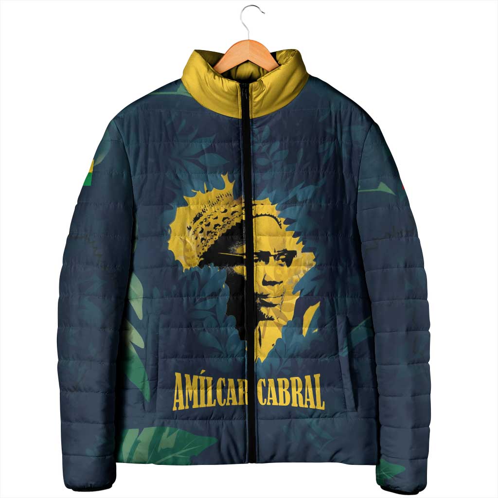 Amilcar Cabral Padded Jacket Guinea-Bissau African National Liberation Leader - Cultural Resistance Tribute - Wonder Print Shop