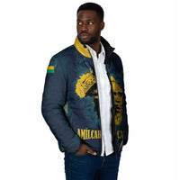 Amilcar Cabral Padded Jacket Guinea-Bissau African National Liberation Leader - Cultural Resistance Tribute - Wonder Print Shop