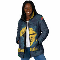 Amilcar Cabral Padded Jacket Guinea-Bissau African National Liberation Leader - Cultural Resistance Tribute - Wonder Print Shop