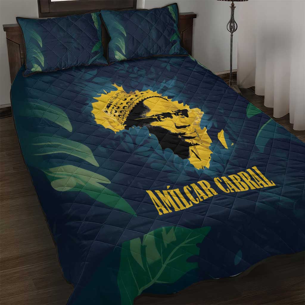 Amilcar Cabral Quilt Bed Set Guinea-Bissau African National Liberation Leader - Cultural Resistance Tribute - Wonder Print Shop