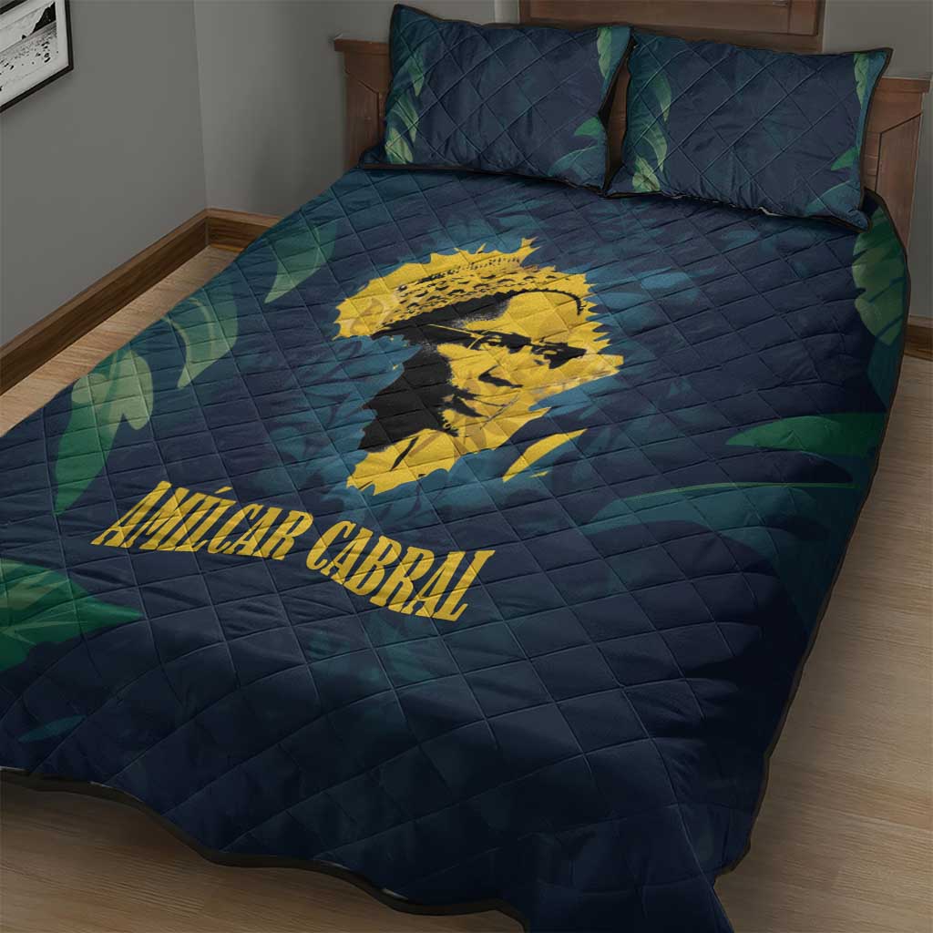 Amilcar Cabral Quilt Bed Set Guinea-Bissau African National Liberation Leader - Cultural Resistance Tribute - Wonder Print Shop