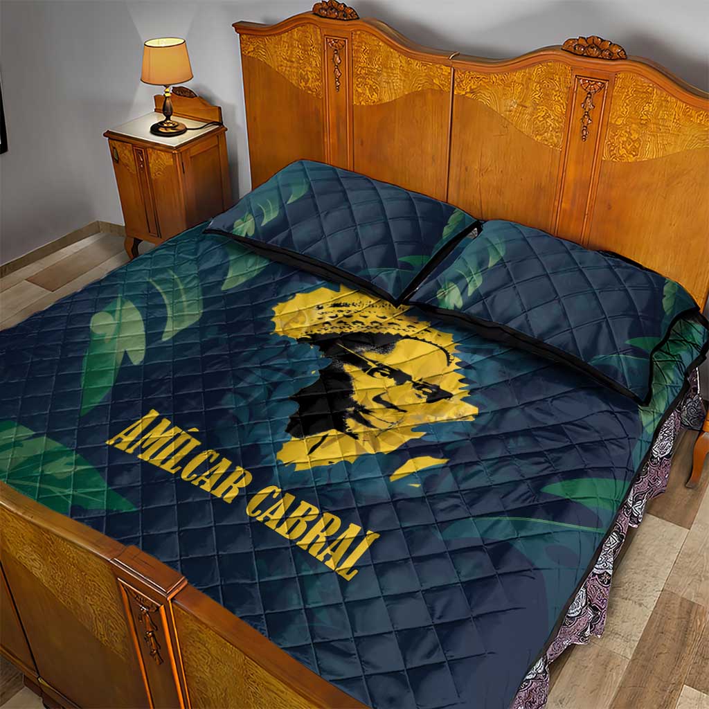 Amilcar Cabral Quilt Bed Set Guinea-Bissau African National Liberation Leader - Cultural Resistance Tribute - Wonder Print Shop