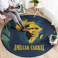 Amilcar Cabral Round Carpet Guinea-Bissau African National Liberation Leader - Cultural Resistance Tribute - Wonder Print Shop