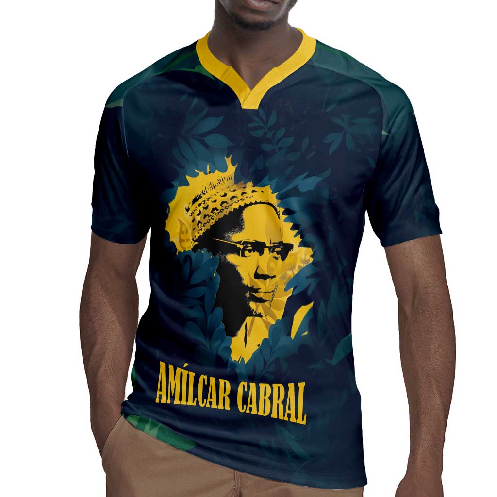 Amilcar Cabral Rugby Jersey Guinea-Bissau African National Liberation Leader - Cultural Resistance Tribute - Wonder Print Shop
