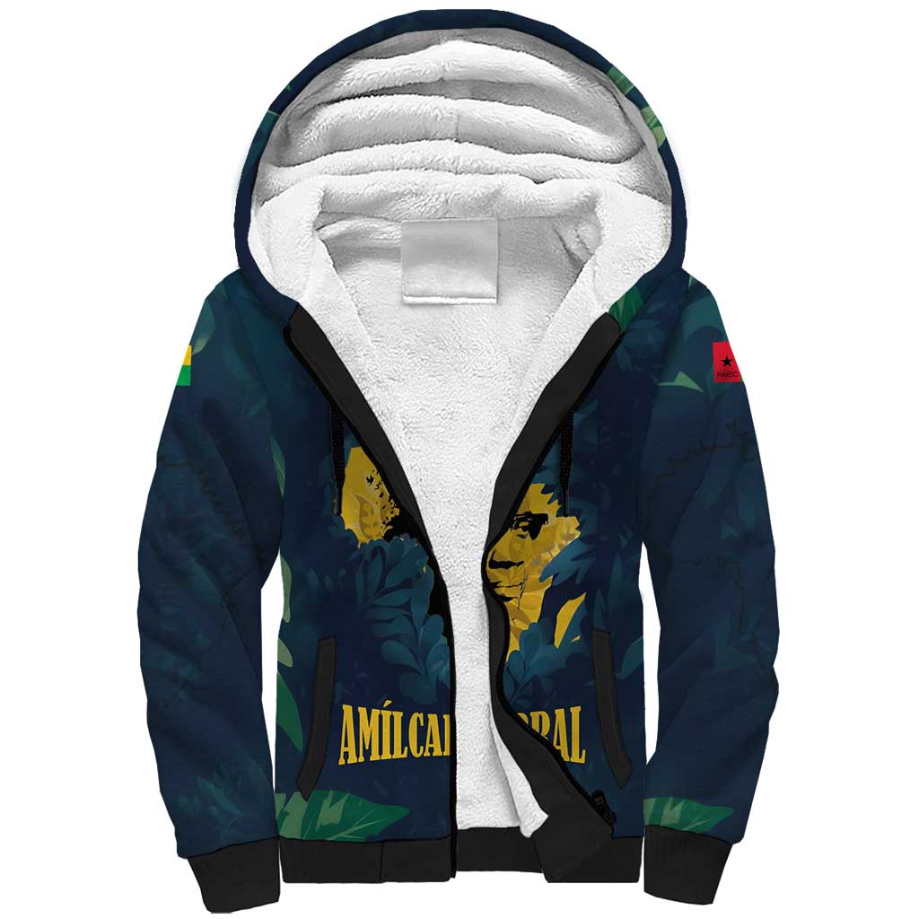 Amilcar Cabral Sherpa Hoodie Guinea-Bissau African National Liberation Leader - Cultural Resistance Tribute - Wonder Print Shop