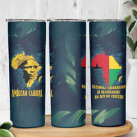 Amilcar Cabral Skinny Tumbler Guinea-Bissau African National Liberation Leader - Cultural Resistance Tribute - Wonder Print Shop
