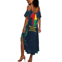 Amilcar Cabral Summer Maxi Dress Guinea-Bissau African National Liberation Leader - Cultural Resistance Tribute - Wonder Print Shop