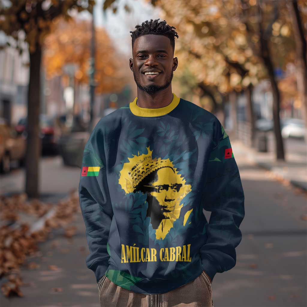 Amilcar Cabral Sweatshirt Guinea-Bissau African National Liberation Leader - Cultural Resistance Tribute - Wonder Print Shop