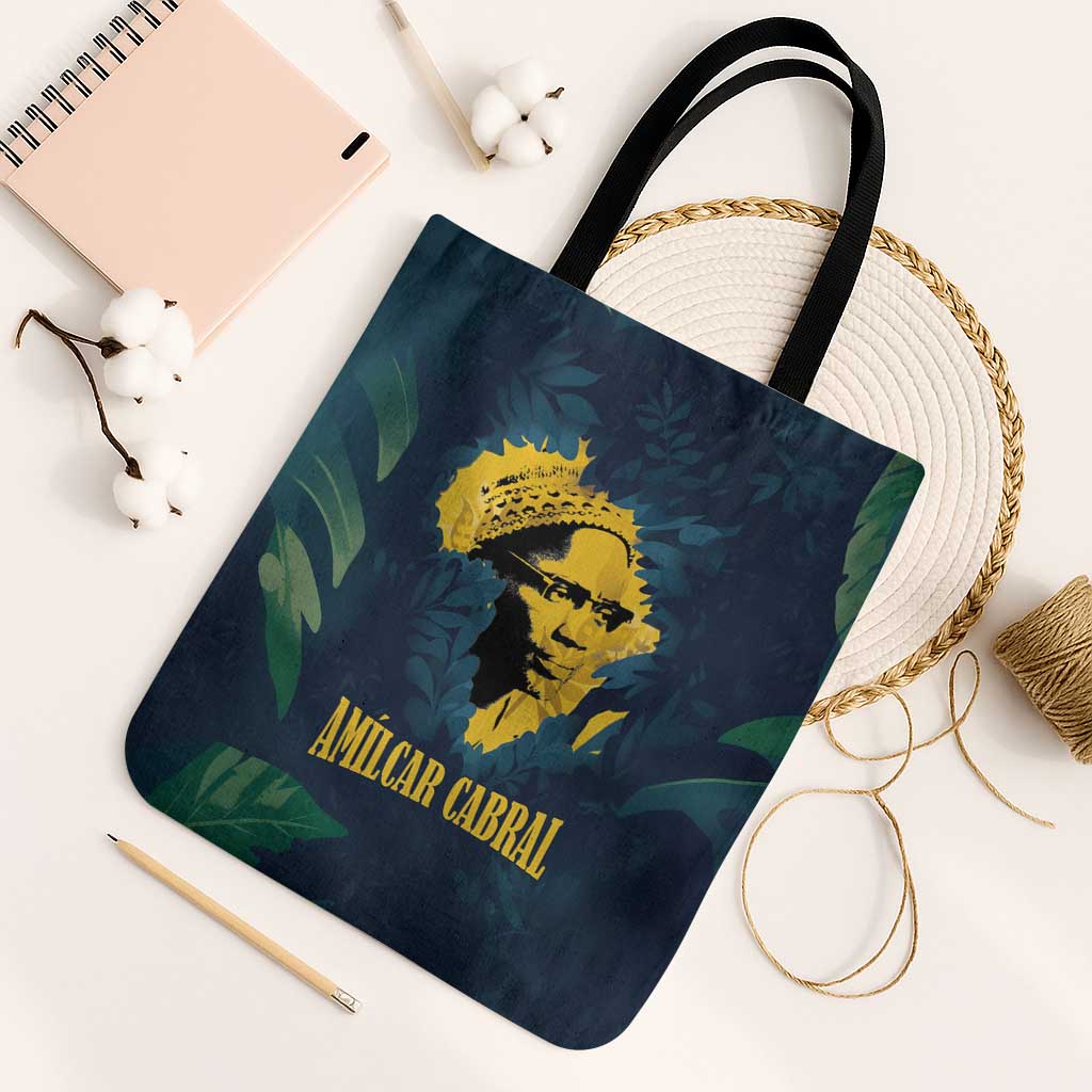Amilcar Cabral Tote Bag Guinea-Bissau African National Liberation Leader - Cultural Resistance Tribute - Wonder Print Shop