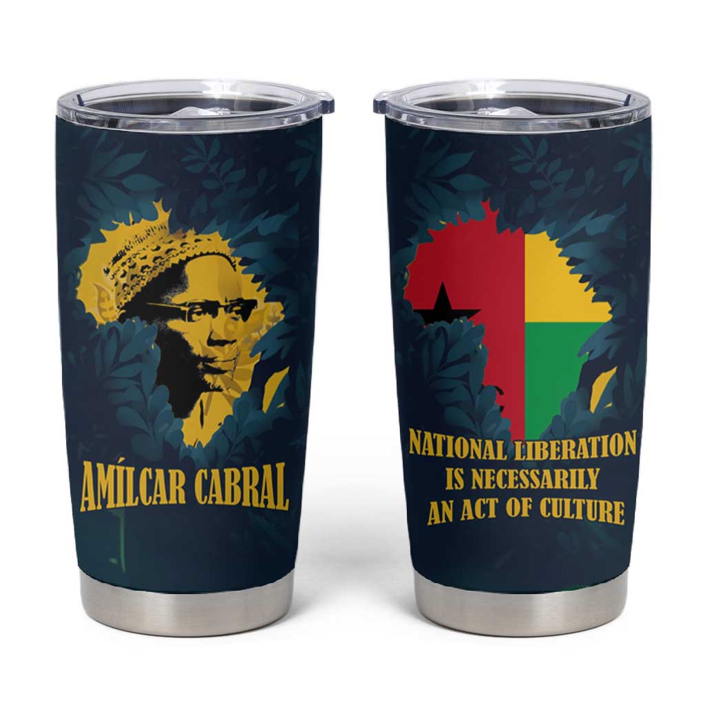Amilcar Cabral Tumbler Cup Guinea-Bissau African National Liberation Leader - Cultural Resistance Tribute - Wonder Print Shop