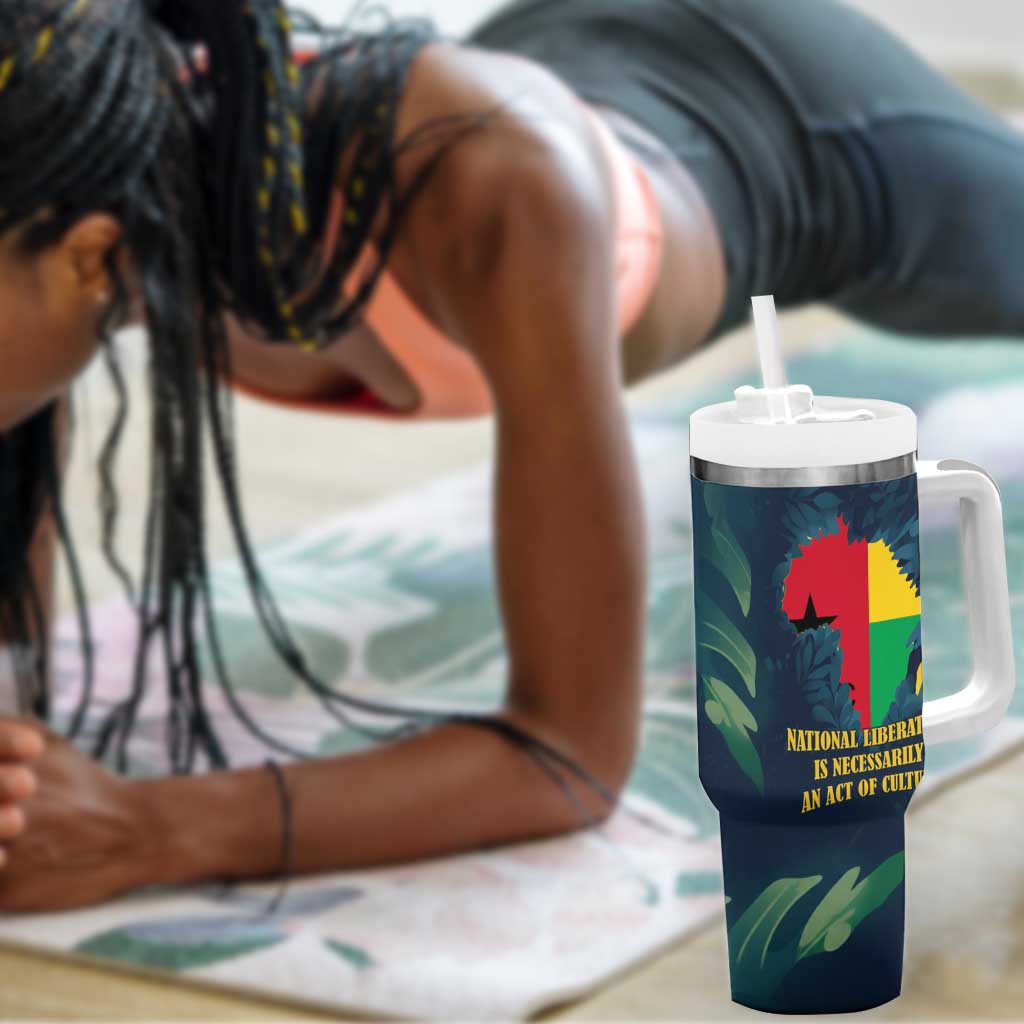 Amilcar Cabral Tumbler With Handle Guinea-Bissau African National Liberation Leader - Cultural Resistance Tribute - Wonder Print Shop