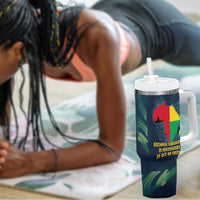 Amilcar Cabral Tumbler With Handle Guinea-Bissau African National Liberation Leader - Cultural Resistance Tribute - Wonder Print Shop