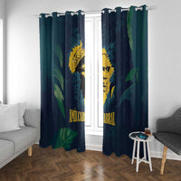 Amilcar Cabral Window Curtain Guinea-Bissau African National Liberation Leader - Cultural Resistance Tribute - Wonder Print Shop