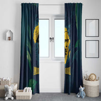 Amilcar Cabral Window Curtain Guinea-Bissau African National Liberation Leader - Cultural Resistance Tribute - Wonder Print Shop