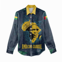 Amilcar Cabral Women Casual Shirt Guinea-Bissau African National Liberation Leader - Cultural Resistance Tribute - Wonder Print Shop