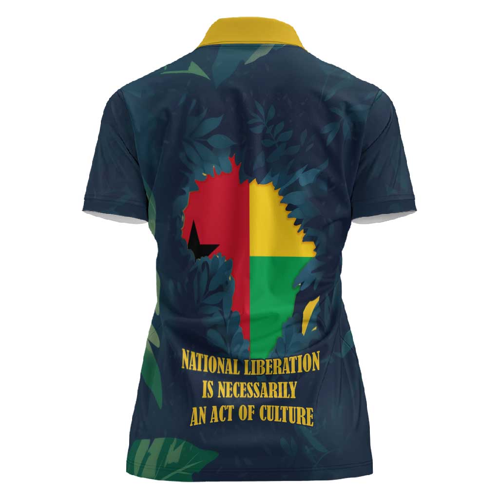 Amilcar Cabral Women Polo Shirt Guinea-Bissau African National Liberation Leader - Cultural Resistance Tribute - Wonder Print Shop