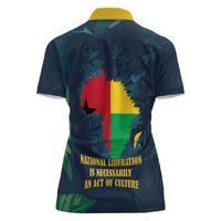 Amilcar Cabral Women Polo Shirt Guinea-Bissau African National Liberation Leader - Cultural Resistance Tribute - Wonder Print Shop