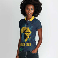 Amilcar Cabral Women Polo Shirt Guinea-Bissau African National Liberation Leader - Cultural Resistance Tribute - Wonder Print Shop