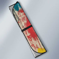 Amilcar Cabral Auto Sun Shade Armed Activist Quote Raised Fist African Liberation Tribute - Colorful Paint Stroke - Wonder Print Shop