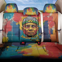 Amilcar Cabral Back Car Seat Cover Armed Activist Quote Raised Fist African Liberation Tribute - Colorful Paint Stroke - Wonder Print Shop