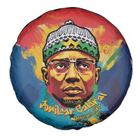Amilcar Cabral Spare Tire Cover Armed Activist Quote Raised Fist African Liberation Tribute - Colorful Paint Stroke - Wonder Print Shop