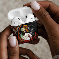 Amilcar Cabral AirPods Case African Map with Chains Freedom Theme Revolutionary Liberation Tribute - Wonder Print Shop
