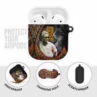 Amilcar Cabral AirPods Case African Map with Chains Freedom Theme Revolutionary Liberation Tribute - Wonder Print Shop