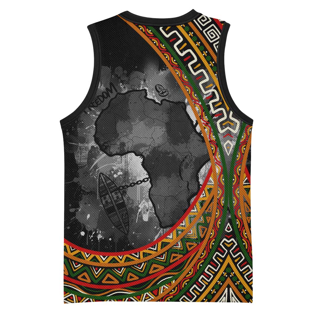 Amilcar Cabral Basketball Jersey African Map with Chains Freedom Theme Revolutionary Liberation Tribute - Wonder Print Shop