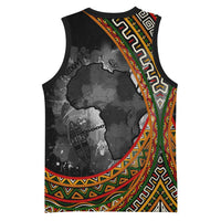 Amilcar Cabral Basketball Jersey African Map with Chains Freedom Theme Revolutionary Liberation Tribute - Wonder Print Shop