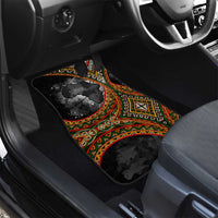 Amilcar Cabral Car Mats African Map with Chains Freedom Theme Revolutionary Liberation Tribute - Wonder Print Shop