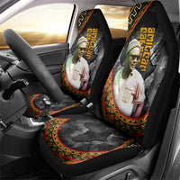 Amilcar Cabral Car Seat Cover African Map with Chains Freedom Theme Revolutionary Liberation Tribute - Wonder Print Shop