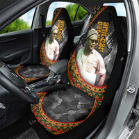 Amilcar Cabral Car Seat Cover African Map with Chains Freedom Theme Revolutionary Liberation Tribute - Wonder Print Shop