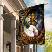 Amilcar Cabral Garden Flag African Map with Chains Freedom Theme Revolutionary Liberation Tribute - Wonder Print Shop
