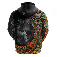 Amilcar Cabral Hoodie African Map with Chains Freedom Theme Revolutionary Liberation Tribute - Wonder Print Shop