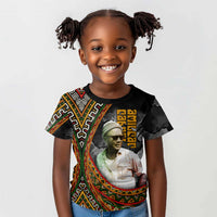 Amilcar Cabral Kid T shirt African Map with Chains Freedom Theme Revolutionary Liberation Tribute - Wonder Print Shop