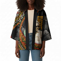 Amilcar Cabral Kimono African Map with Chains Freedom Theme Revolutionary Liberation Tribute - Wonder Print Shop