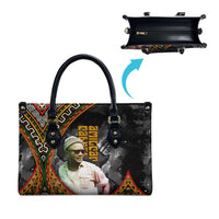 Amilcar Cabral Leather Bag African Map with Chains Freedom Theme Revolutionary Liberation Tribute - Wonder Print Shop