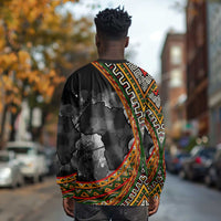 Amilcar Cabral Long Sleeve Shirt African Map with Chains Freedom Theme Revolutionary Liberation Tribute - Wonder Print Shop