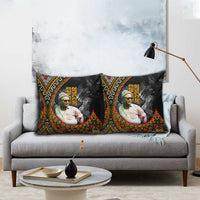 Amilcar Cabral Pillow Cover African Map with Chains Freedom Theme Revolutionary Liberation Tribute - Wonder Print Shop