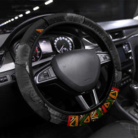 Amilcar Cabral Steering Wheel Cover African Map with Chains Freedom Theme Revolutionary Liberation Tribute - Wonder Print Shop