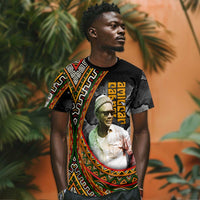 Amilcar Cabral T shirt African Map with Chains Freedom Theme Revolutionary Liberation Tribute - Wonder Print Shop