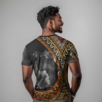 Amilcar Cabral T shirt African Map with Chains Freedom Theme Revolutionary Liberation Tribute - Wonder Print Shop