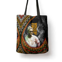 Amilcar Cabral Tote Bag African Map with Chains Freedom Theme Revolutionary Liberation Tribute - Wonder Print Shop