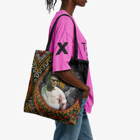 Amilcar Cabral Tote Bag African Map with Chains Freedom Theme Revolutionary Liberation Tribute - Wonder Print Shop