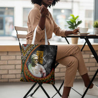 Amilcar Cabral Tote Bag African Map with Chains Freedom Theme Revolutionary Liberation Tribute - Wonder Print Shop