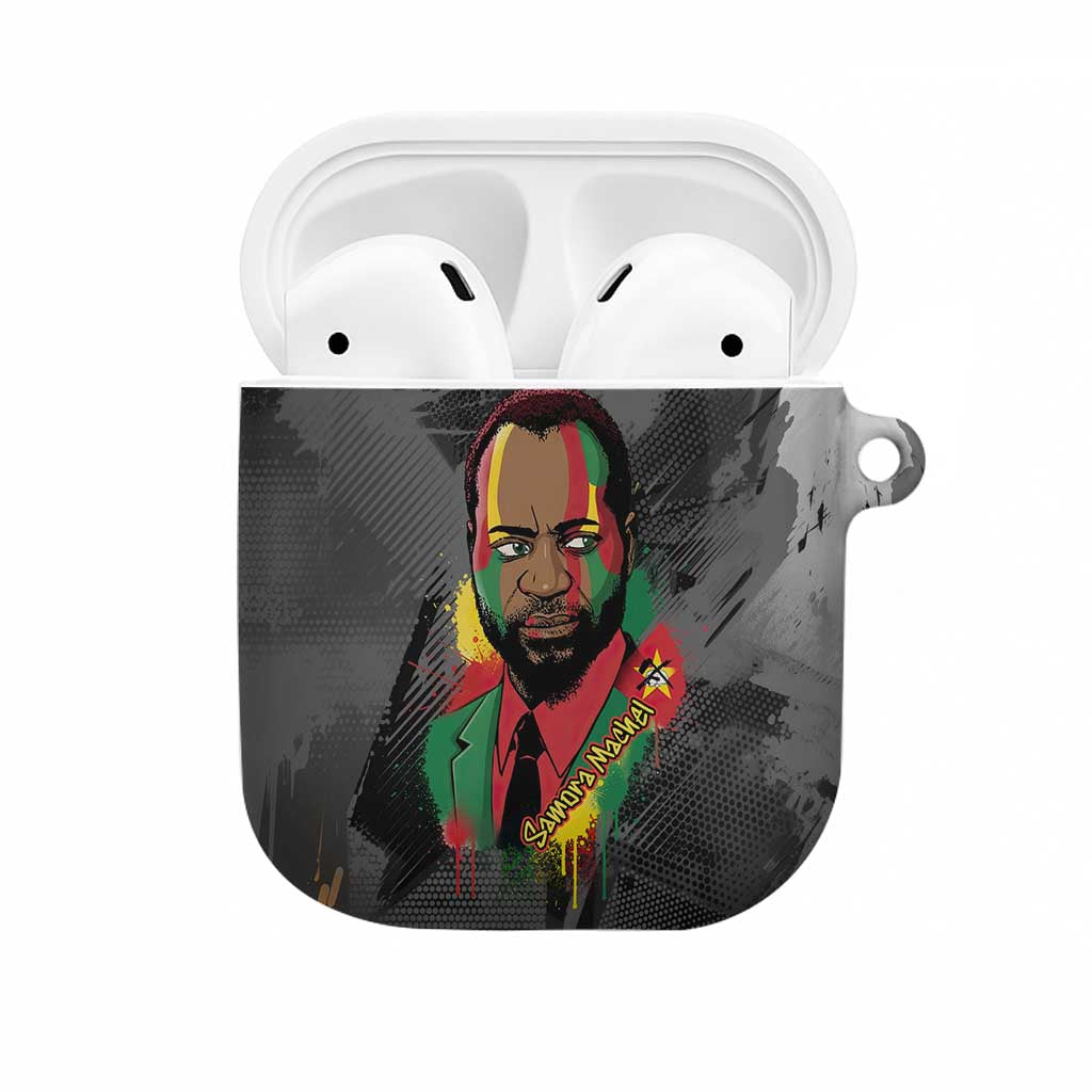 Samora Machel AirPods Case Mozambique Liberation Graffiti Style Viva FRELIMO African Revolutionary - Wonder Print Shop