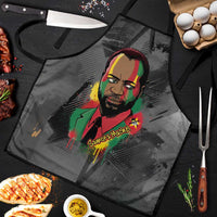 Samora Machel Apron Mozambique Liberation Graffiti Style Viva FRELIMO African Revolutionary - Wonder Print Shop
